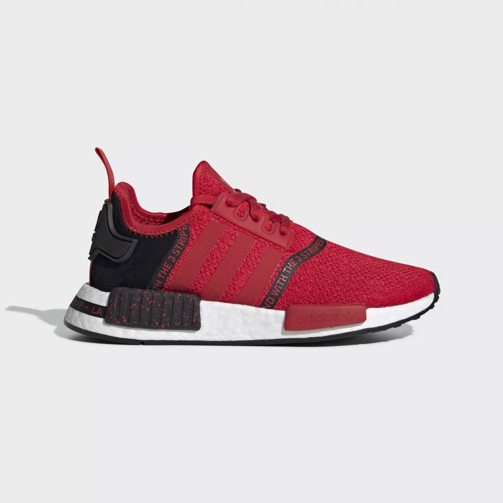 Adidas NMD R1 J Tenis Rojos Para Niña (MX-89931)